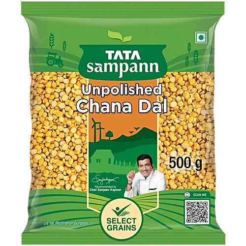 Tata Sampann Unpolished Chana Dal (500g)