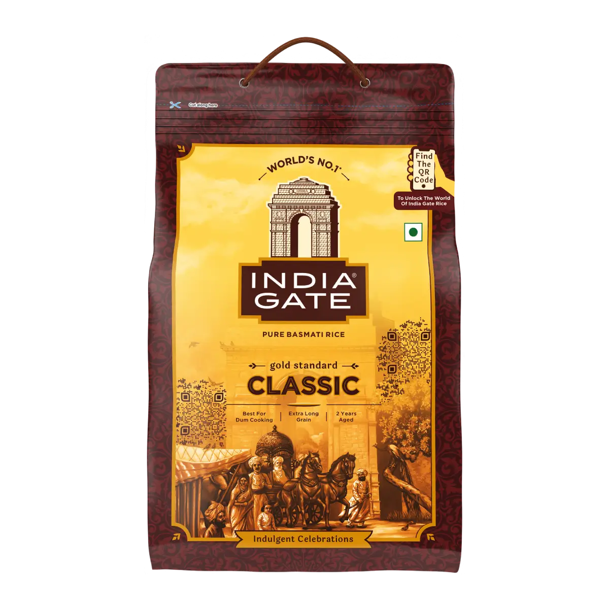 INDIGAT 5 Premium Aged Basmati Rice (5kg)
