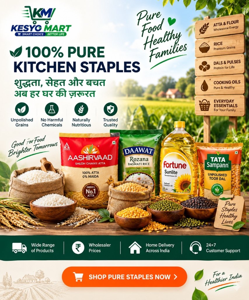 KESYO MART 100% Pure Kitchen Staples
