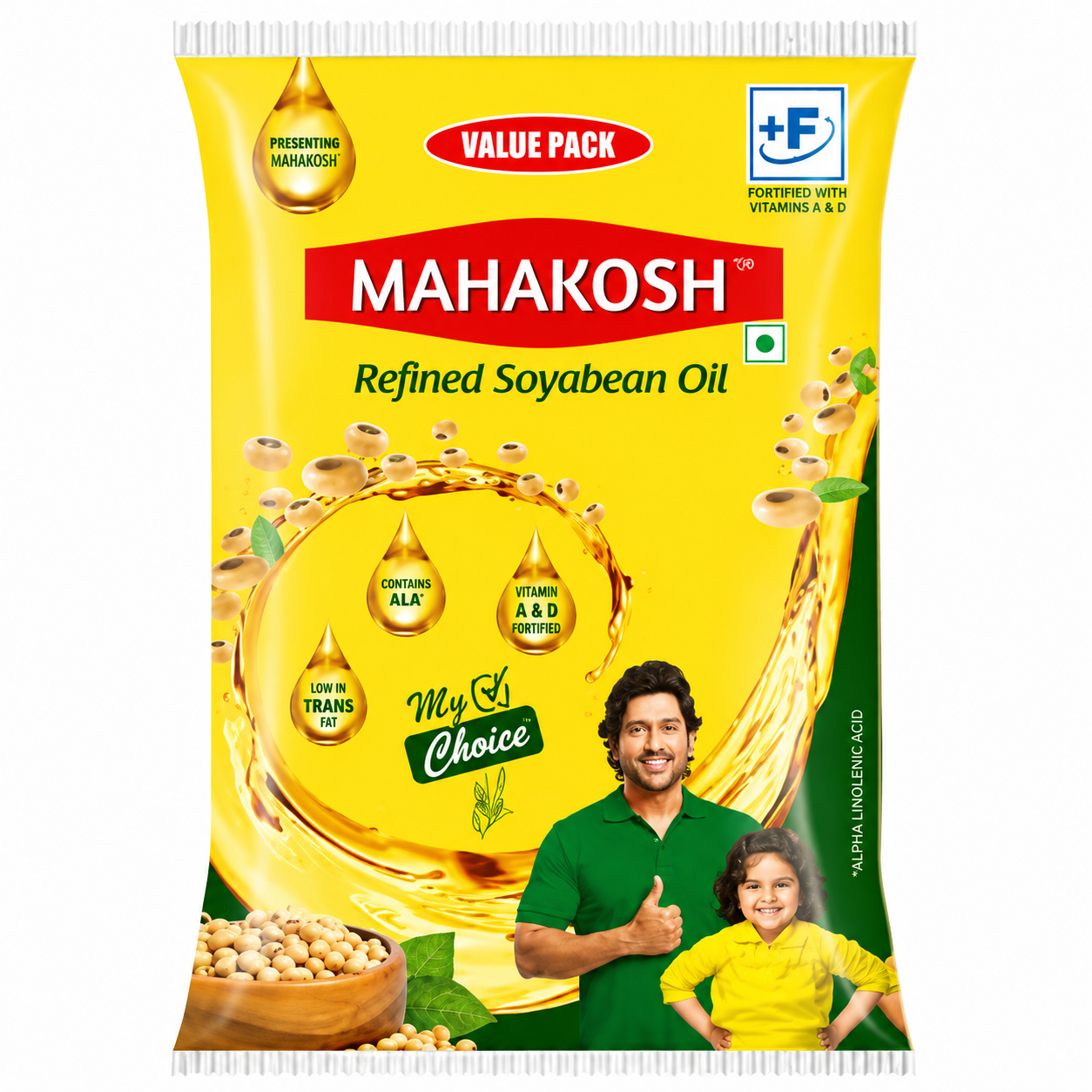 GWL Mahakosh Refined Soyabean Oil 750g